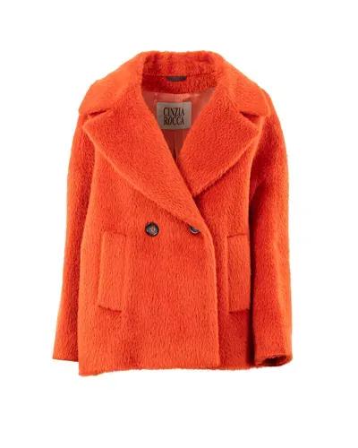 Cinzia Rocca Coats Orange