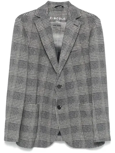 Circolo 1901 Cotton Single-breasted Jacket In Blue