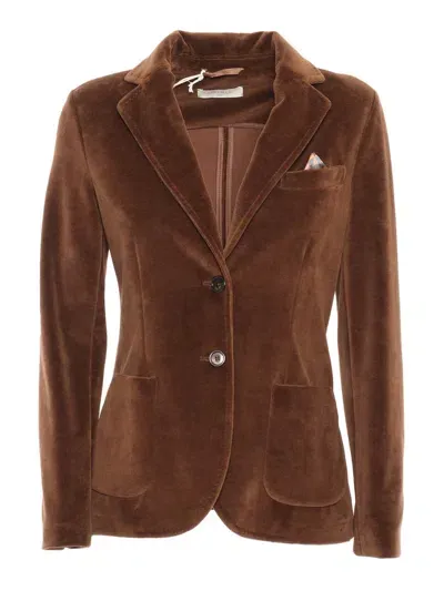 Circolo 1901 Jacket In Brown