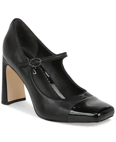 Circus Ny By Sam Edelman Elora Blade-heel Capped-toe Mary Jane Pumps In Black,black Patent