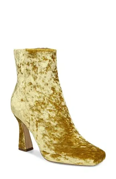 Circus Ny By Sam Edelman Emma Square Toe Bootie In Sun Yellow