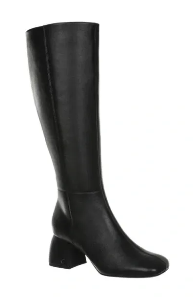 Circus Ny By Sam Edelman Oaklyn Knee High Boot In Black Leather