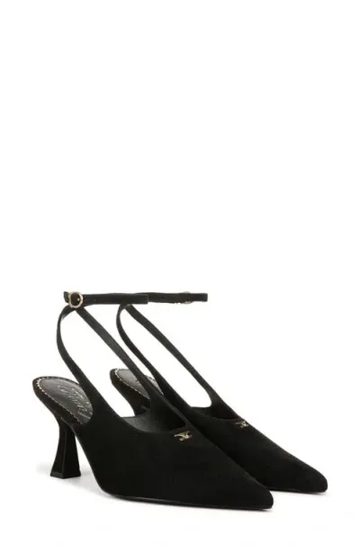 Circus Ny By Sam Edelman Tara Slingback Pump In Black Suede