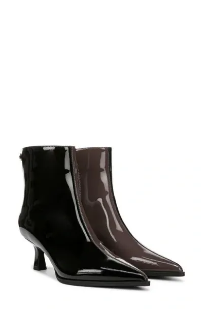 Circus Ny By Sam Edelman Yuki Pointy Toe Bootie In Black/dark Chocolate