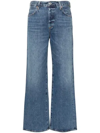 Citizens Of Humanity Annina High-rise Wide-leg Jeans In Pinn