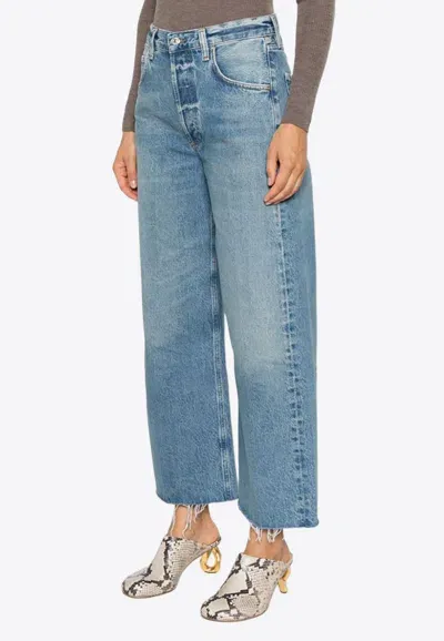 Citizens Of Humanity Ayla Wide-leg Jeans In Denim