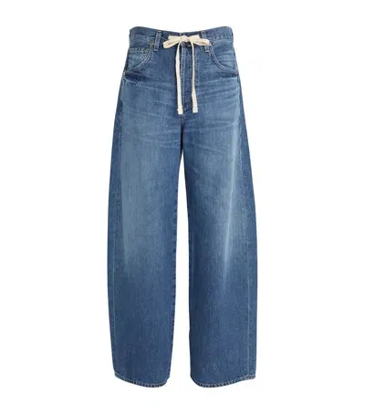 Citizens Of Humanity Brynn Wide-leg Jeans In Blue