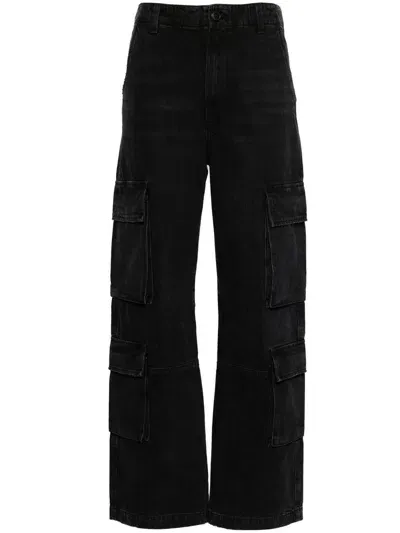 Citizens Of Humanity Delena Straight-leg Cargo Jeans In Leith