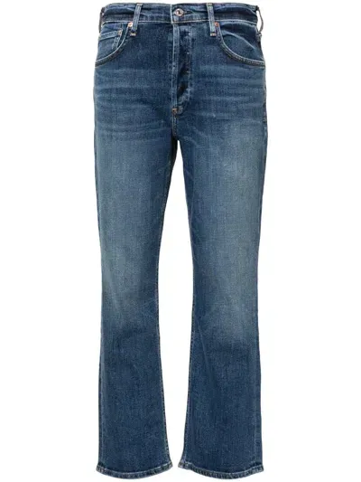 Citizens Of Humanity Jolene High-rise Slim-cut Jeans In Ksake