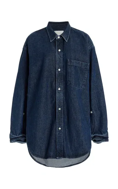 Citizens Of Humanity Kayla Denim Shirt In Blue