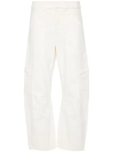 Citizens Of Humanity Marcelle Cargo Trousers In White