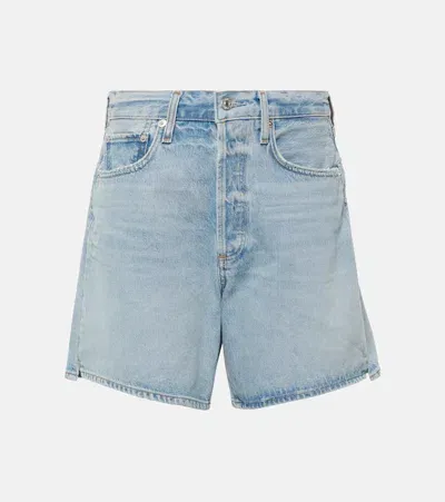 Citizens Of Humanity Marlow Denim Shorts In Light Indigo