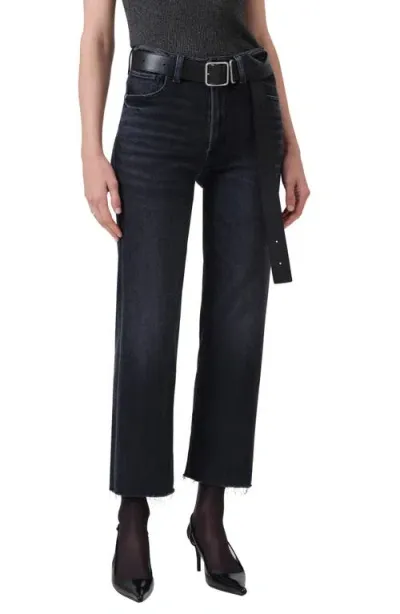 Citizens Of Humanity Palma High Waist Raw Hem Jeans In Medallion