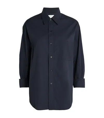 Citizens Of Humanity Relaxed Kayla Shirt In Navy