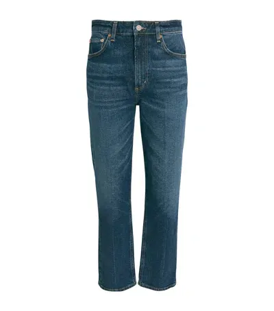 Citizens Of Humanity Zurie Ankle Straight Jeans In Blue