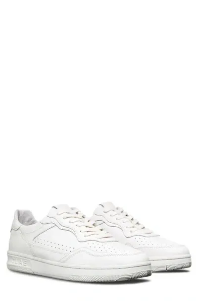 Clae Haywood Leather Sneaker In Triple White Leather