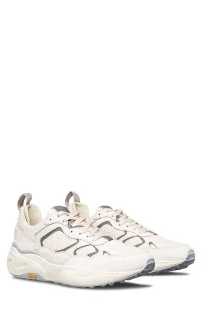 Clae Salazar Sneaker In Off White Microchip