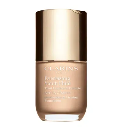 Clarins Everlasting Youth Fluid Foundation Spf 15 In Nude