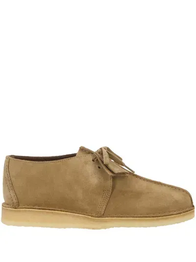 Clarks Flat Shoes In Beige