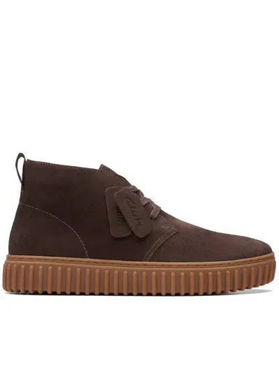 Clarks Torhill Db Shoes In Brown