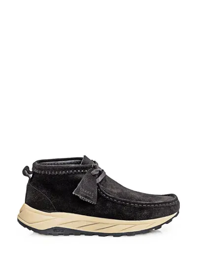 Clarks Wallabee Boots In Black