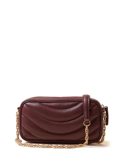 Claudie Pierlot Alba Shoulder Bag In Rouges