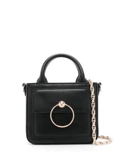 Claudie Pierlot Anouck Smooth-leather Mini Bag In Black