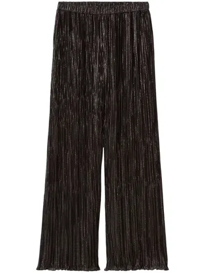 Claudie Pierlot Pleated Trousers In Black