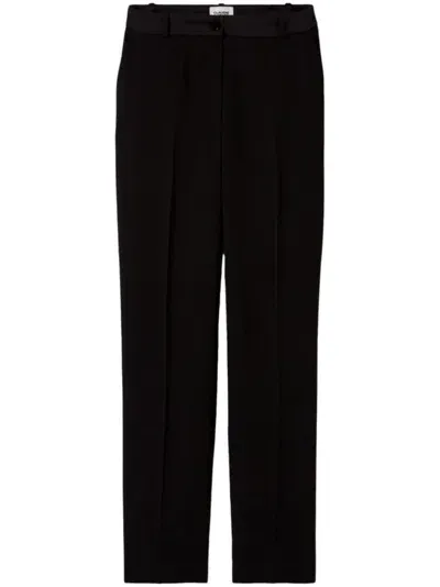 Claudie Pierlot Tailored Trousers In Noir / Gris