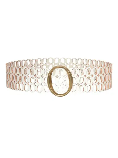 Claudio Orciani Belt In White