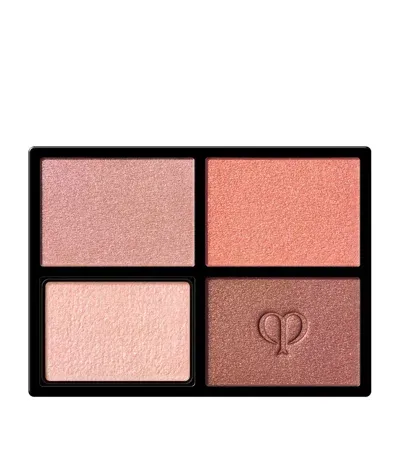 Clé De Peau Beauté Eye Colour Shadow Quad In Orange