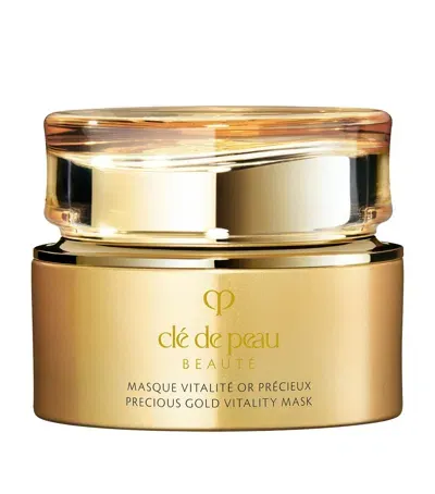 Clé De Peau Beauté Precious Gold Vitality Mask In White