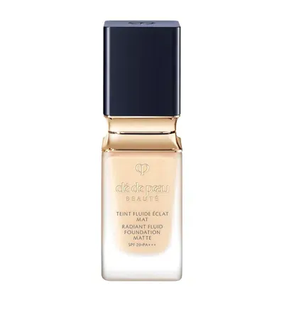 Clé De Peau Beauté Radiant Fluid Foundation Matte In Beige