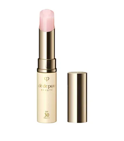 Clé De Peau Beauté Uv Protective Lip Treatment Spf 30 In White