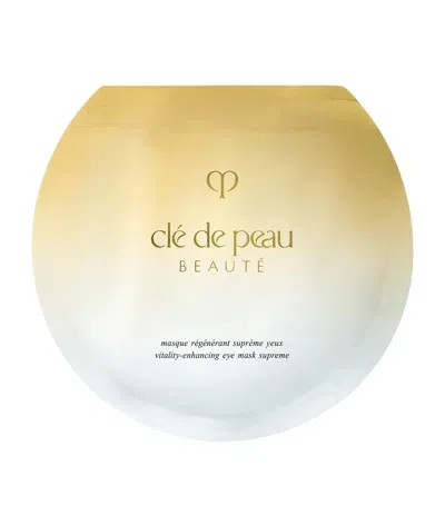 Clé De Peau Beauté Vitality-enhancing Eye Mask Supreme In White