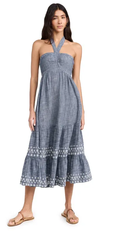 Cleobella Raphaela Midi Dress Chambray