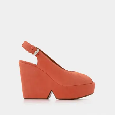 Clergerie Dylan9 Sandals In Orange