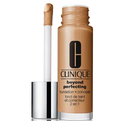 Clinique Beyond Perfecting Foundation And Concealer 30ml (various Shades) - Cream Caramel In White