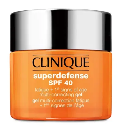 Clinique Superdefense Spf 40 Fatigue + 1st Signs Of Ageing Multi-correcting Gel In White