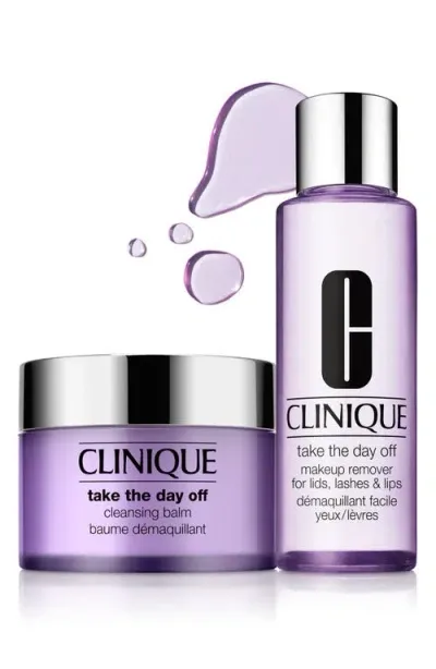 Clinique Take The Day Off™ Makeup Remover Set (nordstrom Exclusive) $93 Value In No Color