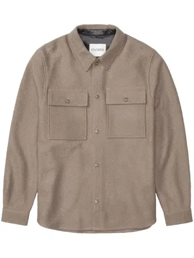 Closed Cotton Shirt In Neutrals