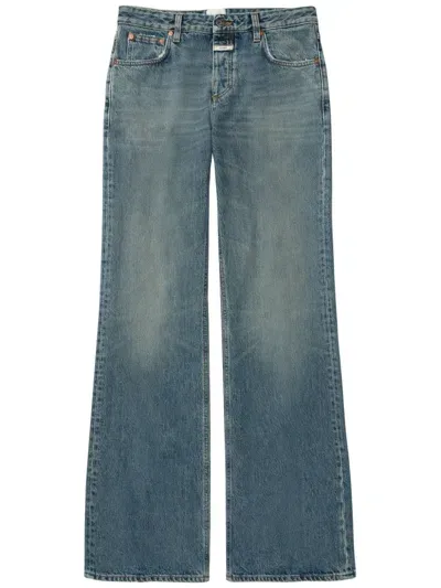 Closed Gillan Wide-leg Jeans In Blue