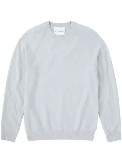 Closed Organic-cotton Blend Sweater In White