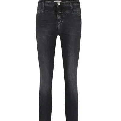 Closed Baker Mid-rise Slim-fit Jeans In Grey