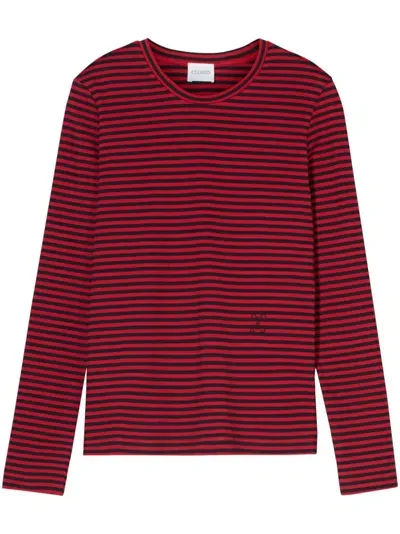 Closed Striped Long-sleeve T-shirt In 348