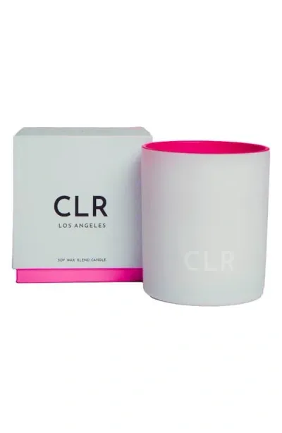 Clr Hot Pink Scented Candle