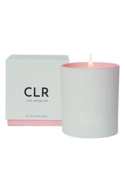 Clr Light Pink Scented Candle