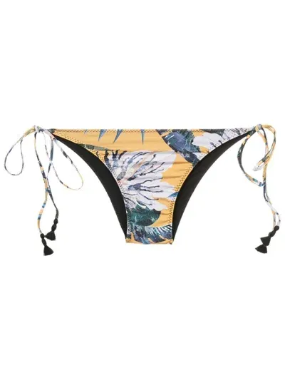 Clube Bossa Floral Bikini Bottoms In Blue