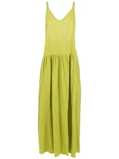 Clube Bossa Guest Cotton Midi Dress In Green