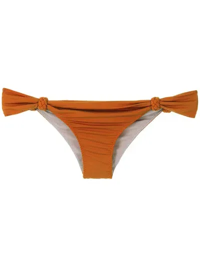 Clube Bossa Rings Bikini Bottoms In Orange